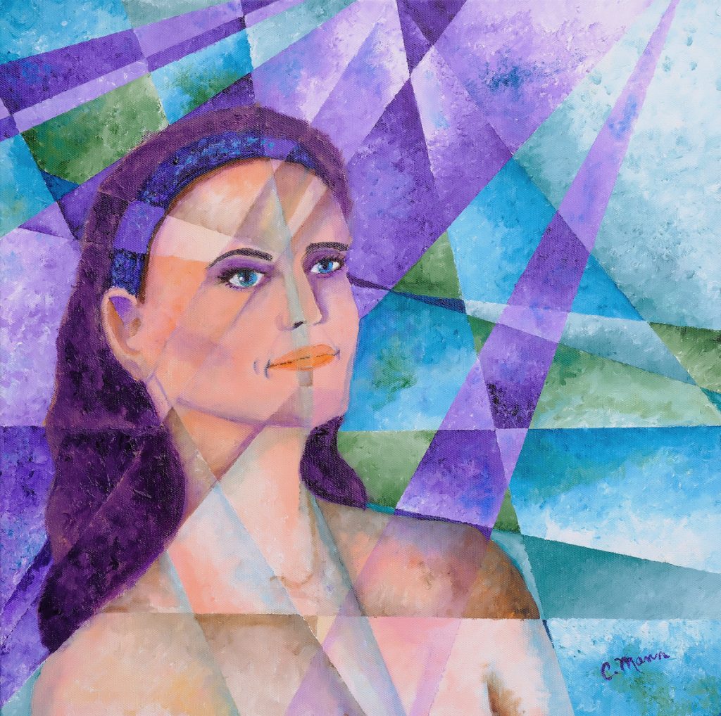 MOSAIC BEAUTY - 22X22" | SOLD MOSAIC BEAUTY - 22X22"